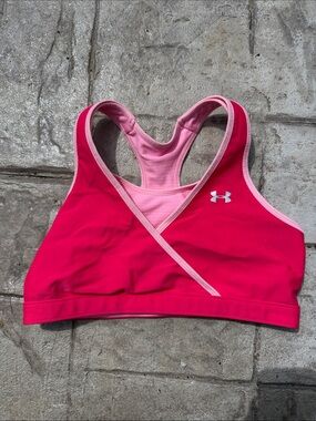 Under Armour Pink Reversable Sports Bra s